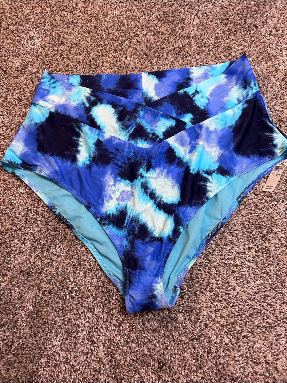 NWT Aerie Crossover High Waisted Bikini Bottom Size XL